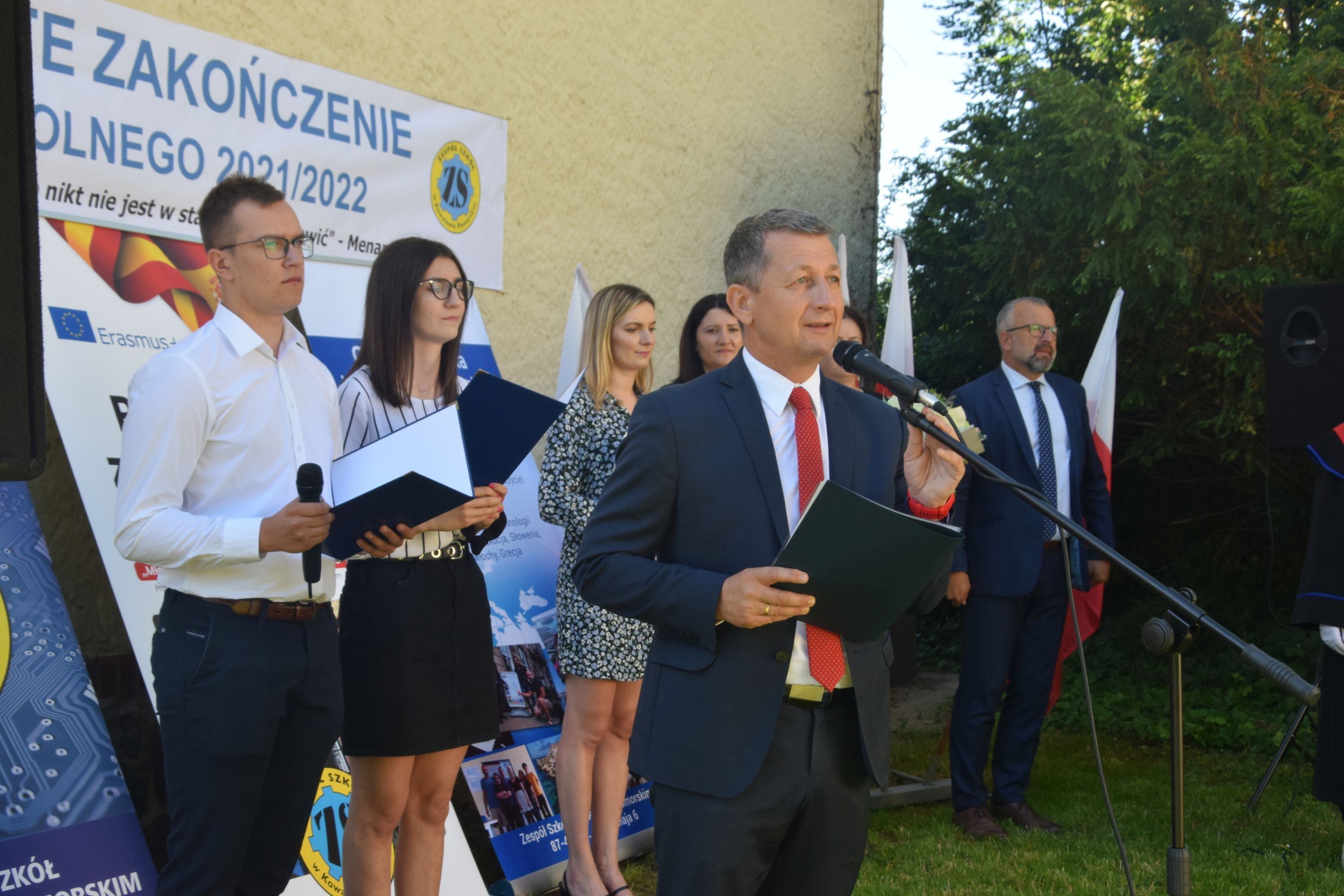 Uroczystość zakończenia roku szkolnego 2021/2022