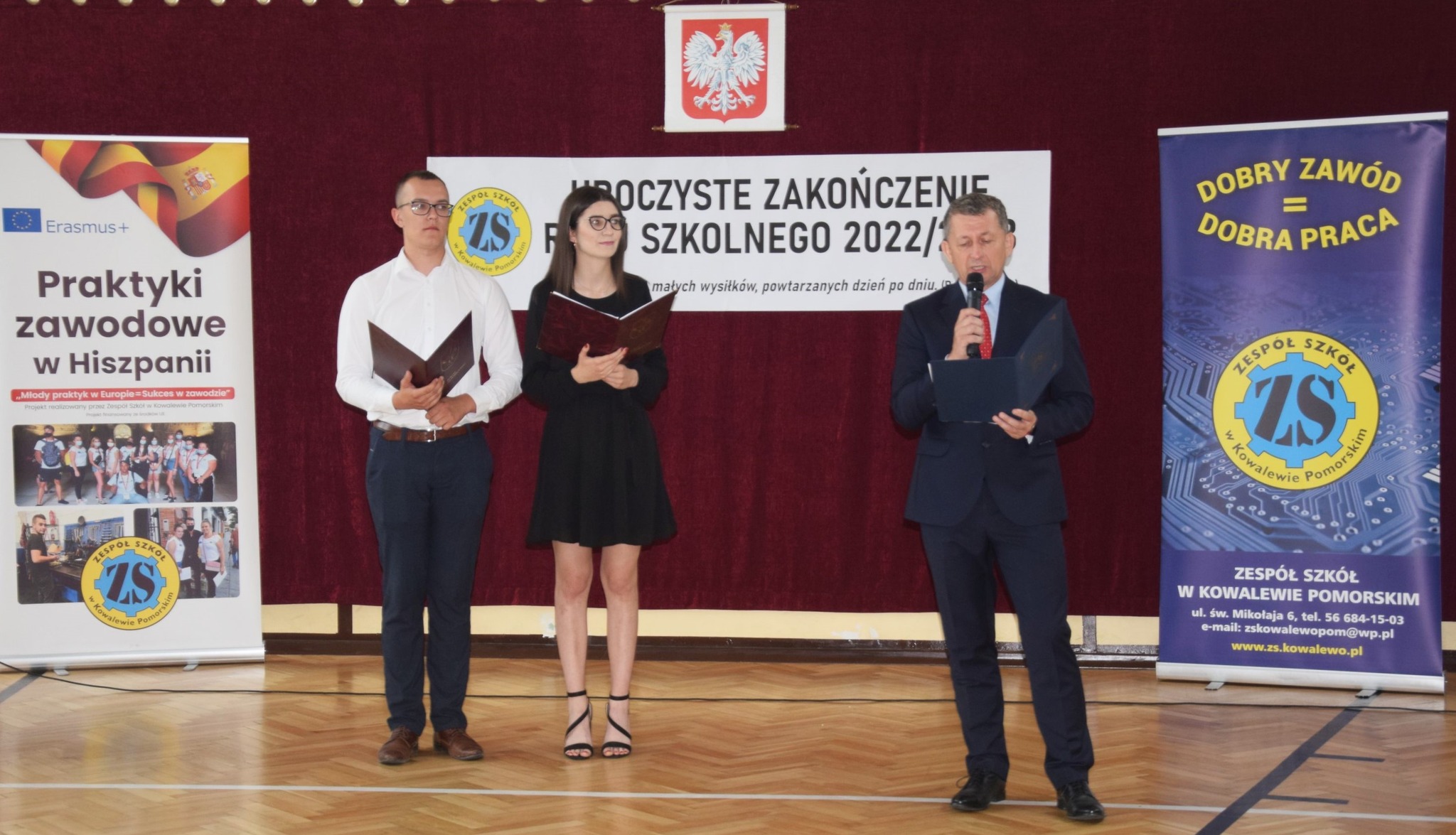 Uroczystość zakończenia roku szkolnego 2022/2023